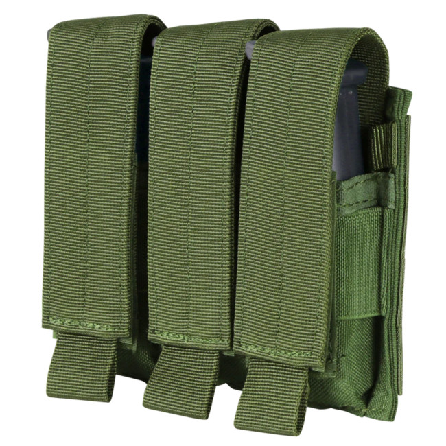 Porte-chargeur triple pour pistolets - Vert Olive - Condor Outdoor