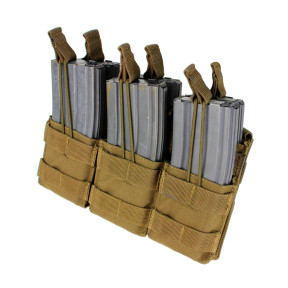 Porta-caricatore triplo Stacker per M4 - Coyote - Condor Outdoor