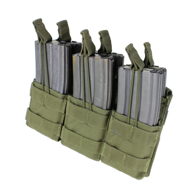 Dreifach-Stacker-Magazintasche für M4 - Olivgrün - Condor Outdoor