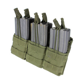 Potrójny uchwyt Stacker na magazynek do M4 - Olive Green - Condor Outdoor