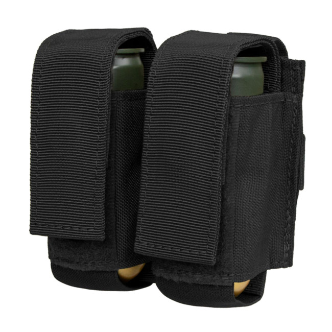 Dubbele 40mm Granaathouder - Zwart - Condor Outdoor