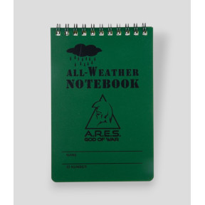 Cuaderno impermeable modelo grande - Ares