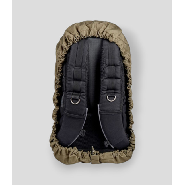 Funda de mochila reversible Coyote / Negro 80L - Ares