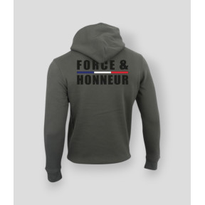 Camisola 350g Force & Honneur Debruada Organic Caqui - Summit Outdoor Lifestyle