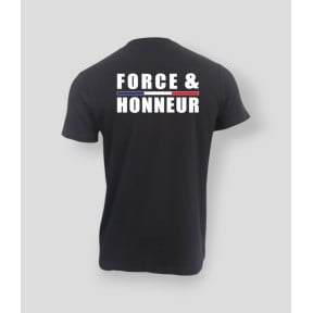 Koszulka Force & Honneur Lamówka Czarna - Summit Outdoor Lifestyle