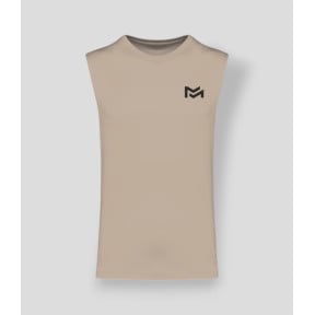 T-shirt sem mangas Force & Honneur com debrum Light sand - Summit Outdoor Lifestyle
