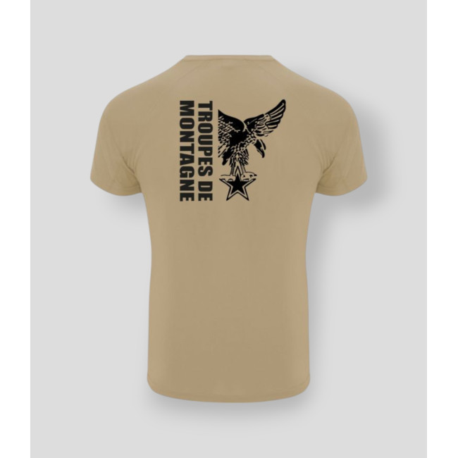 Camiseta Montaña diseño CONTROL DRY Coyote - Summit Outdoor Lifestyle