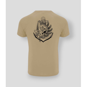 T-Shirt Para Colo CONTROL DRY Coyote - Summit Outdoor Lifestyle