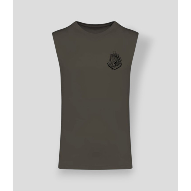 T-shirt senza maniche Colo Verde scuro - Summit Outdoor Lifestyle