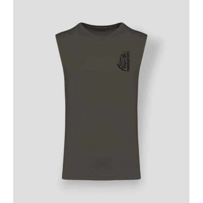 T-shirt sem mangas Colo design Dark khaki - Summit Outdoor Lifestyle