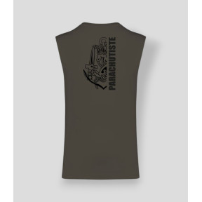 T-shirt bez rękawów Colo design Dark kakhi - Summit Outdoor Lifestyle