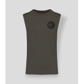 Ärmelloses T-Shirt Metro Dunkel-Khaki - Summit Outdoor Lifestyle