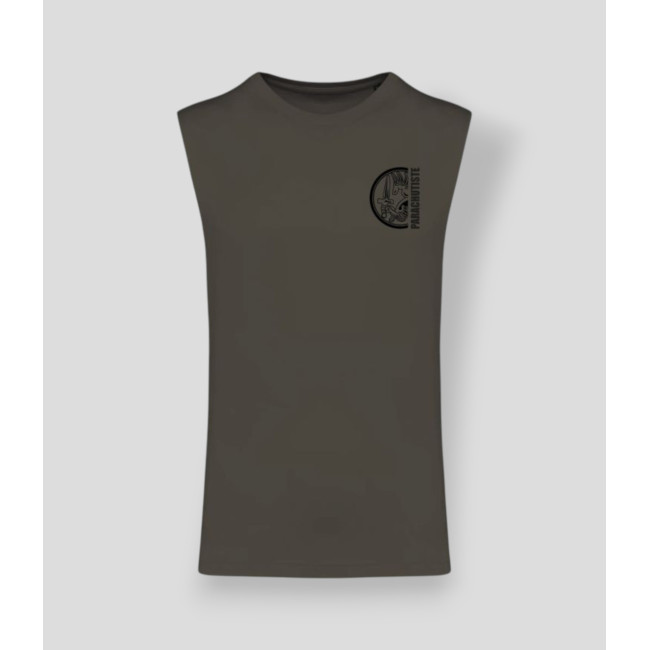 T-shirt sem mangas Metro design Caqui escuro - Summit Outdoor Lifestyle