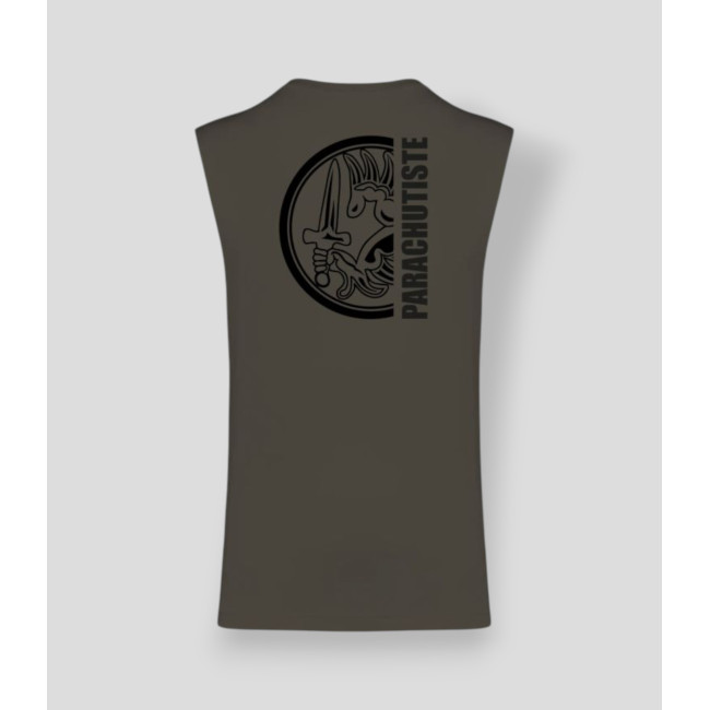 T-shirt sans manche Metro design Dark kakhi - Summit Outdoor Lifestyle