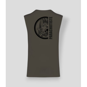 T-shirt sans manche Metro design Dark kakhi - Summit Outdoor Lifestyle