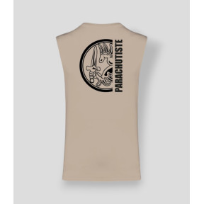 Mouwloos T-shirt Metro design Light sand - Summit Outdoor Lifestyle