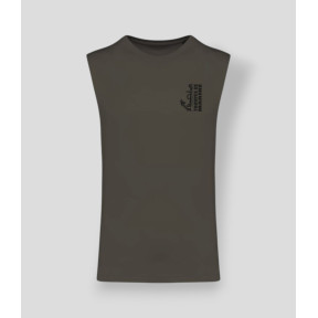 Camiseta sem mangas TDM design Caqui Escuro - Summit Outdoor Lifestyle