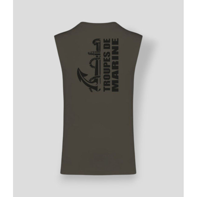 Koszulka bez rękawów TDM design Dark kakhi - Summit Outdoor Lifestyle