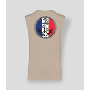 T-shirt senza maniche TDM France Light sand - Summit Outdoor Lifestyle
