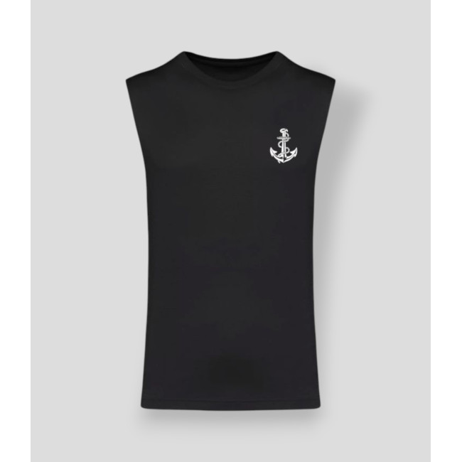 T-shirt senza maniche TDM France Nero - Summit Outdoor Lifestyle