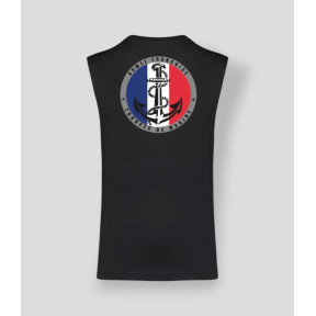 T-shirt sem mangas TDM France Preto - Summit Outdoor Lifestyle