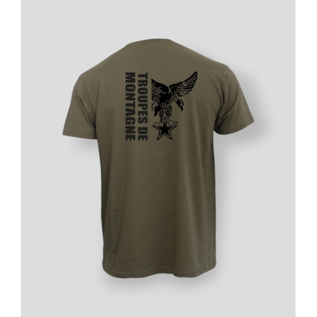 Camiseta Tropas de Montaña diseño Caqui - Summit Outdoor Lifestyle