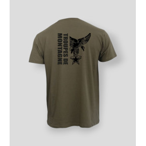 Camiseta Tropas de Montaña diseño Caqui - Summit Outdoor Lifestyle