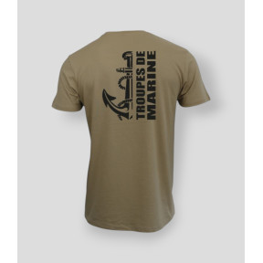 T-shirt Troupes de Marine design Coyote - Summit Outdoor Lifestyle
