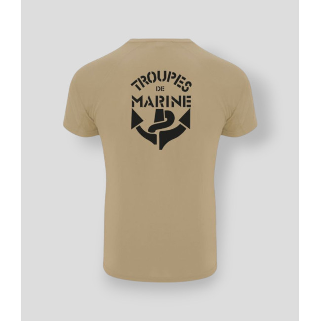 T-shirt Tropas Marinhas CONTROL DRY Coyote - Summit Outdoor Lifestyle