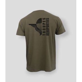 T-shirt Luchtlandingstroepen design Kaki - Summit Outdoor Lifestyle