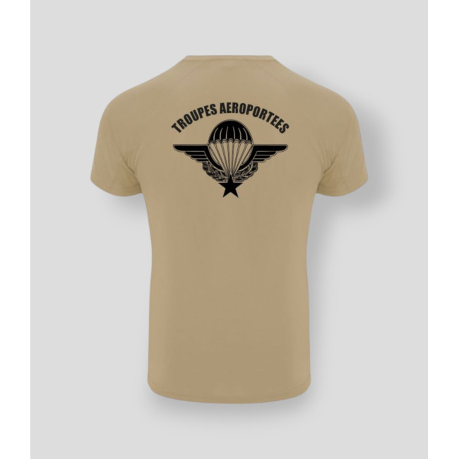 Camiseta Tropas Aerotransportadas CONTROL DRY Coyote - Summit Outdoor Lifestyle