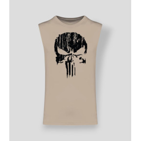 T-shirt sans manche Punisher Noir Light sand - Summit Outdoor Lifestyle