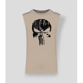 T-shirt sans manche Punisher Noir Light sand - Summit Outdoor Lifestyle