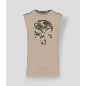 T-shirt sans manche Punisher Camo Light sand - Summit Outdoor Lifestyle