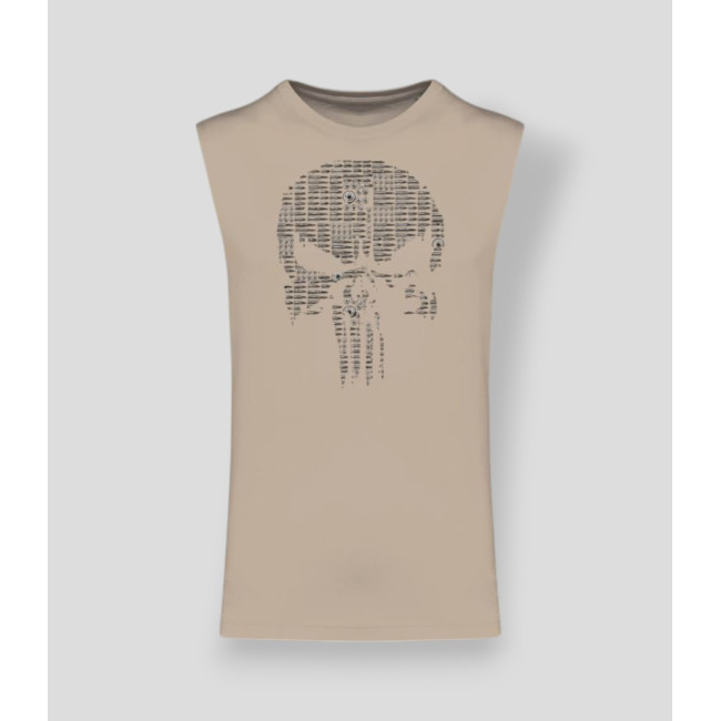 Ärmelloses T-Shirt Punisher Kugeln Hellsand - Summit Outdoor Lifestyle
