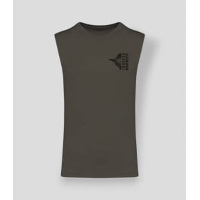 Koszulka bez rękawów Para design Dark kakhi - Summit Outdoor Lifestyle