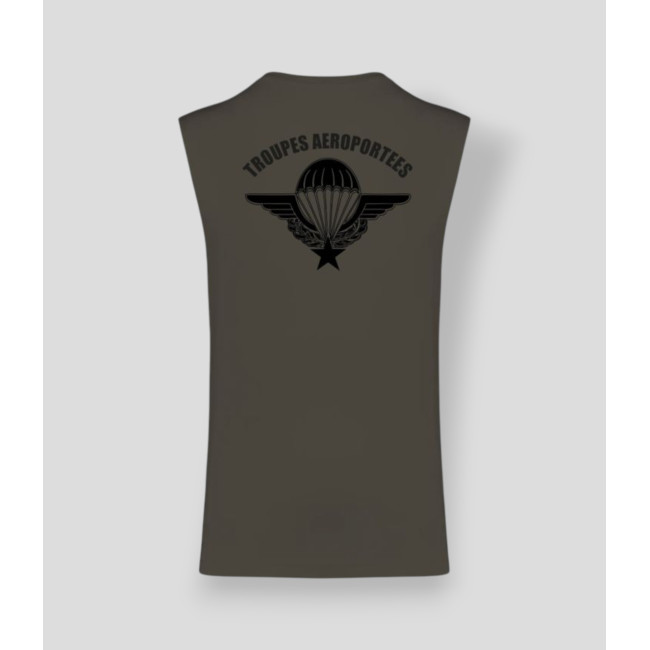 Koszulka bez rękawów Para Dark kakhi - Summit Outdoor Lifestyle