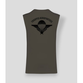 T-shirt sem mangas Para Dark caqui - Summit Outdoor Lifestyle