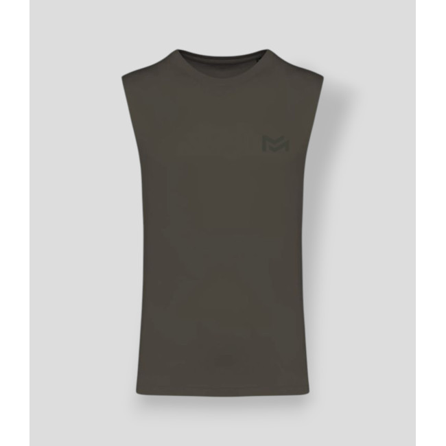 T-shirt sem mangas Essential Caqui - Summit Outdoor Lifestyle