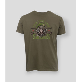 Camiseta Push your limit Soldiers Caqui - Summit Outdoor Lifestyle