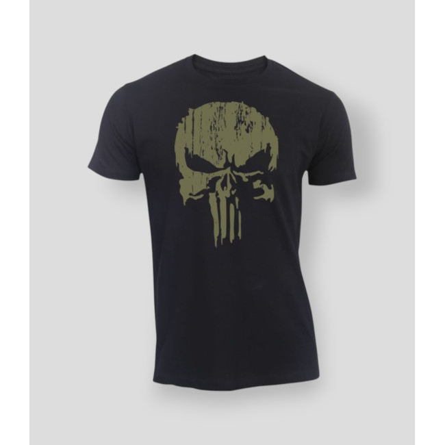 T-shirt Punisher Kaki Noir - Summit Outdoor Lifestyle