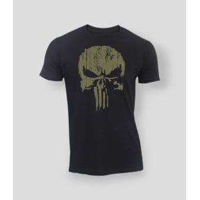 Camiseta Punisher Caqui Negro - Summit Outdoor Lifestyle