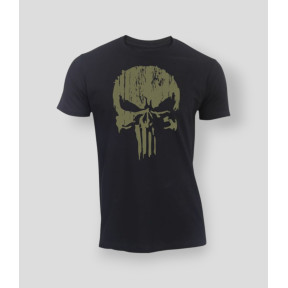 T-Shirt Punisher Khaki Schwarz - Summit Outdoor Lifestyle