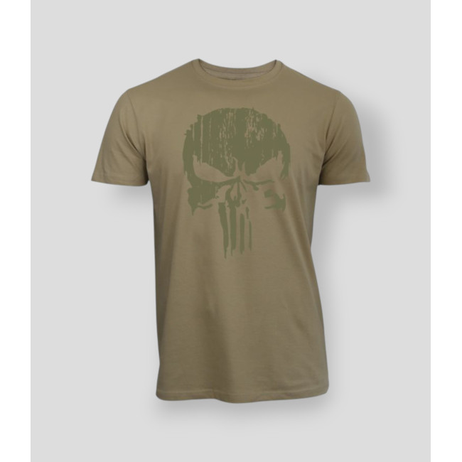 Camiseta Punisher Caqui Coyote - Summit Outdoor Lifestyle
