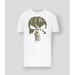 Camiseta Punisher Caqui Blanco - Summit Outdoor Lifestyle