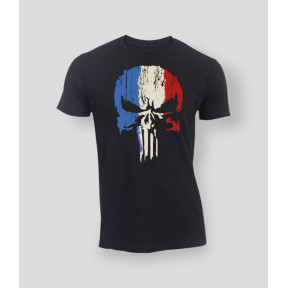 T-Shirt Punisher France Schwarz - Summit Outdoor Lifestyle