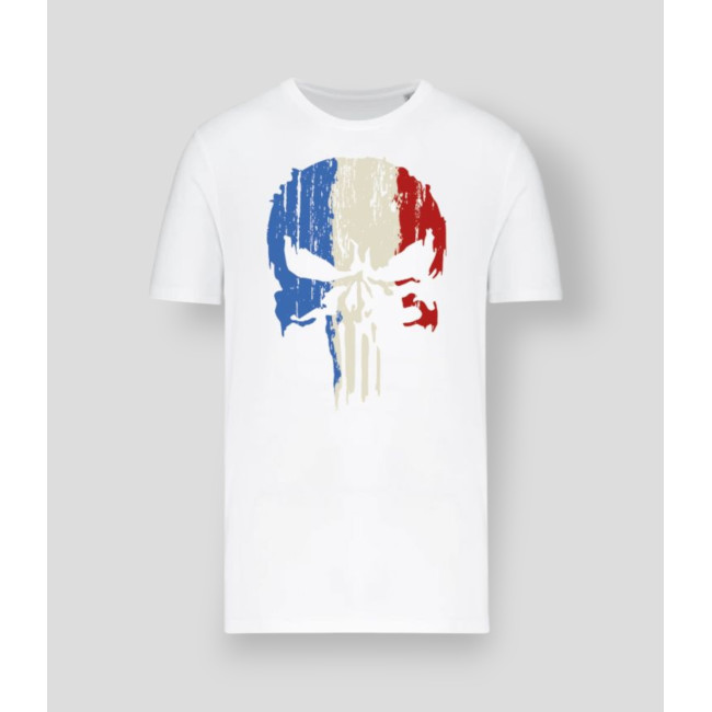 T-Shirt Punisher France Weiß - Summit Outdoor Lifestyle