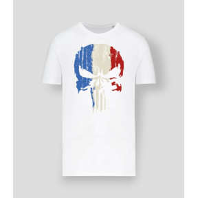 T-Shirt Punisher France Weiß - Summit Outdoor Lifestyle