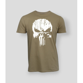 T-Shirt Punisher Weiß Coyote - Summit Outdoor Lifestyle