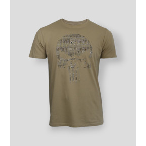 Camiseta Punisher Balas Coyote - Summit Outdoor Lifestyle